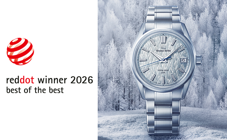 Grand Seiko(グランドセイコー) グランドセイコー エボリューション9 コレクション スプリングドライブ U.F.A. モデル SLGB003が、「レッドドット・デザイン賞」の最高賞「Best of the Best」を受賞