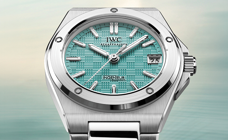 IWC(アイ・ダブリュー・シー シャフハウゼン) 2026新作 IWC「インジュニア・オートマティック 35」に、鮮やかなプール・カラーの文字盤が登場