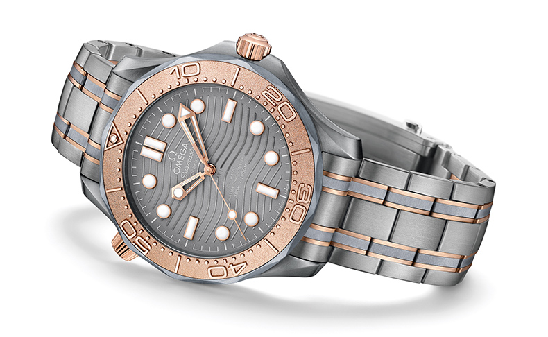 OMEGA(オメガ) 2019新作 レアメタルで斬新な変化を遂げ生まれ変わった「シーマスター ダイバー300M マスター クロノメーター チタン タンタリウム リミテッド エディション」