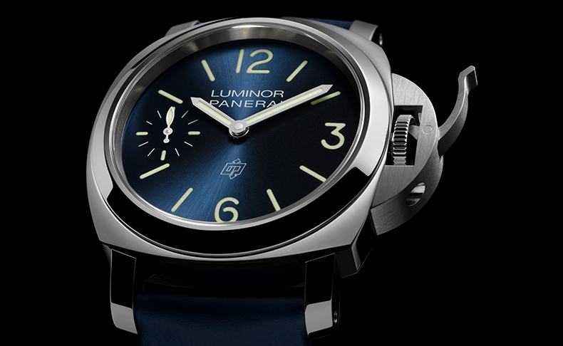 PANERAI(パネライ) 2020新作 パネライの海との繋がりを参照し、「青い海」を意味する新作。パネライ「ルミノール ブルーマーレ」