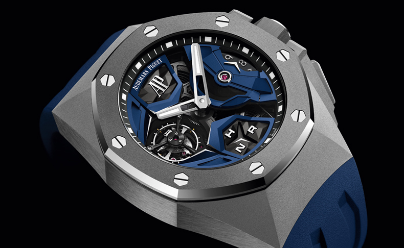 AUDEMARS PIGUET(オーデマ ピゲ) 2020新作 オーデマ ピゲの 「ロイヤル オーク コンセプト フライング トゥールビヨン GMT」に新デザインが登場