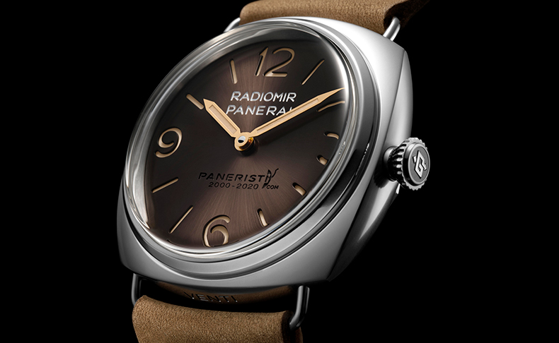 PANERAI(パネライ) 2020新作 権威あるウェブコミュニティPaneristi.comの設立20周年を祝して、パネライ「ラジオミール ヴェンティ - 45mm」が登場