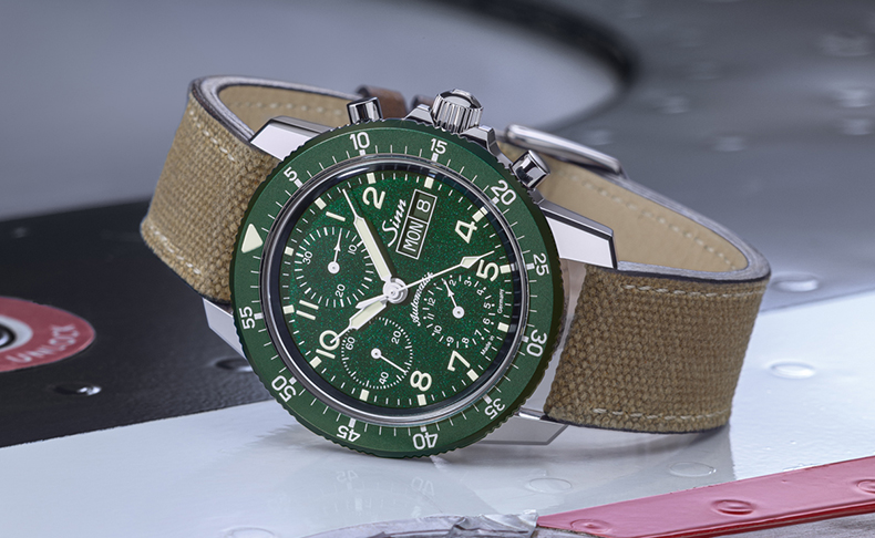 SINN(ジン) 2020新作 比類ないメタリックグリーンをまとった世界限定500本の伝統的パイロットクロノグラフ、ジン「103.SA.G」が発売開始