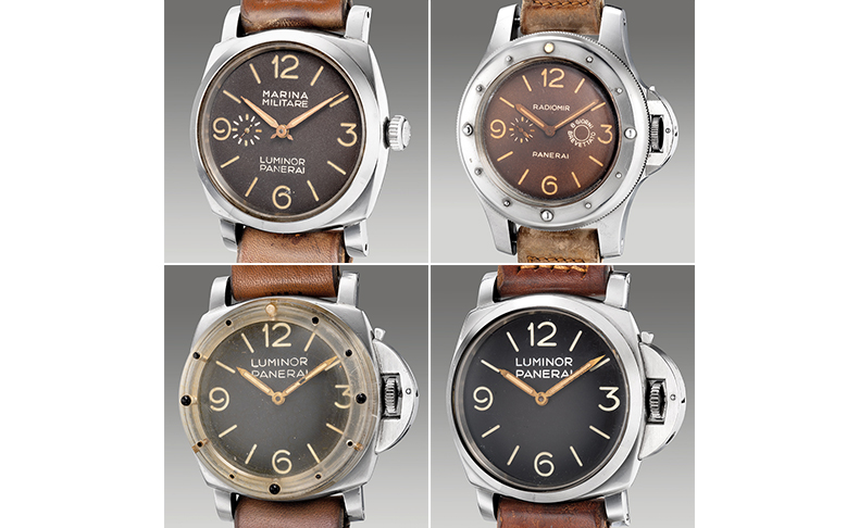 PANERAI(パネライ) パネライが4つの重要なヴィンテージモデルを、 香港のオークション、フィリップスに出品