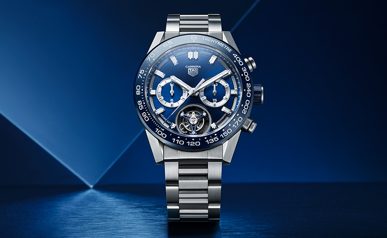 タグ・ホイヤー(TAG Heuer) 2021新作 ブルーとチタンの ...