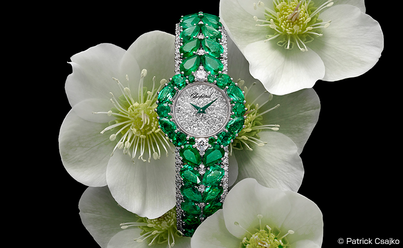 CHOPARD(ショパール) 2021新作 “希望”を象徴するエメラルドのジュエリーウォッチ。ショパール「エスペランサ」