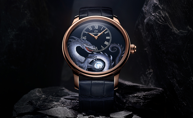 JAQUET DROZ(ジャケ・ドロー) 2021新作 ジャケ・ドローとジョン・ハウのコラボレーションから誕生した初の作品 「プティ・ウール ミニット ドラゴン」