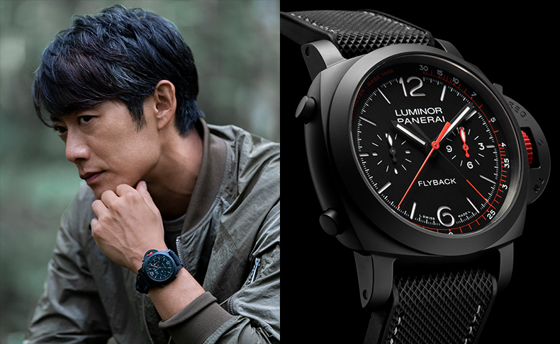 PANERAI(パネライ) 2021新作 日本の俳優、反町隆史さんとパネライがチームを組んだ、2つの限定ウォッチ。パネライ「ルミノール クロノ フライバック 反町隆史エディション」