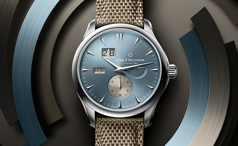 CARL F. BUCHERER(カール Ｆ. ブヘラ) 2021新作 スイスの伝統的な時計製造を現代的に解釈。カール F. ブヘラ「マネロ ペリフェラル ビッグデイト」