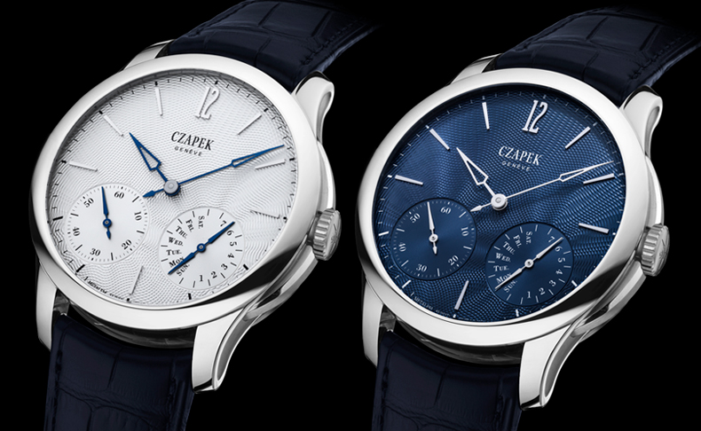 CZAPEK(チャペック) 2020新作 ユニークなギョーシェ・パターンのダイアルが特徴的な、チャペック「ケ・デ・ベルク “オーロラ・ボレアリス”と“ブルー・オーロラ”」