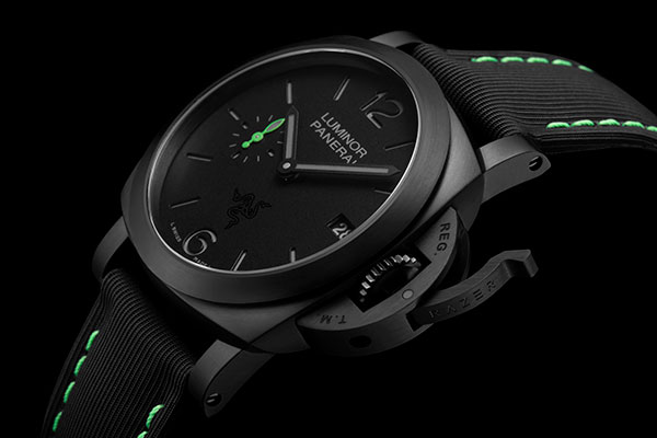 PANERAI(パネライ) 2022新作 ゲーマー向けブランドのRazerとコラボした、パネライ「ルミノール クアランタ レーザー スペシャルエディション」