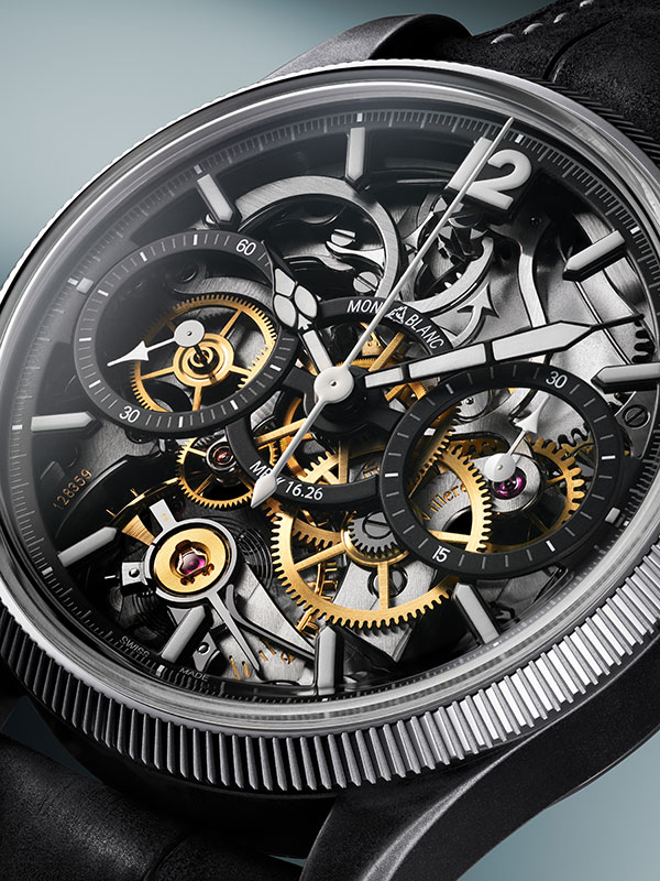 モンブラン クロノグラフ 1858 リミテッドエディション 世界限定 腕時計