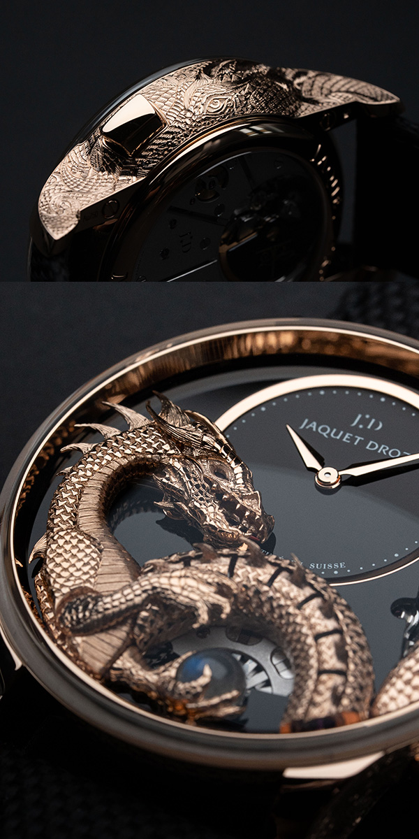 JAQUET DROZ(ジャケ・ドロー) 時計製造における唯一無二のコラボレーション。ジャケ・ドロー「ドラゴン・オートマトン」が「ホリデー スペシャル フェア2023」にて展示