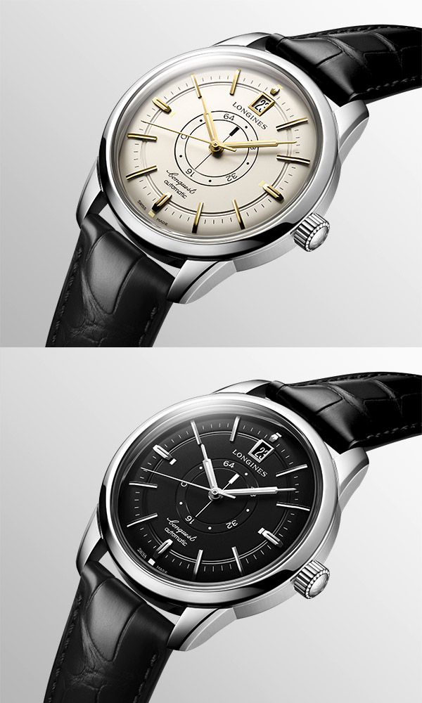 LONGINES(ロンジン) 2024新作 「コンクエスト」70周年記念モデル。ロンジン「コンクエスト ヘリテージ セントラル パワーリザーブ」。貴重なアーカイブモデルを期間限定展示するフェアも開催