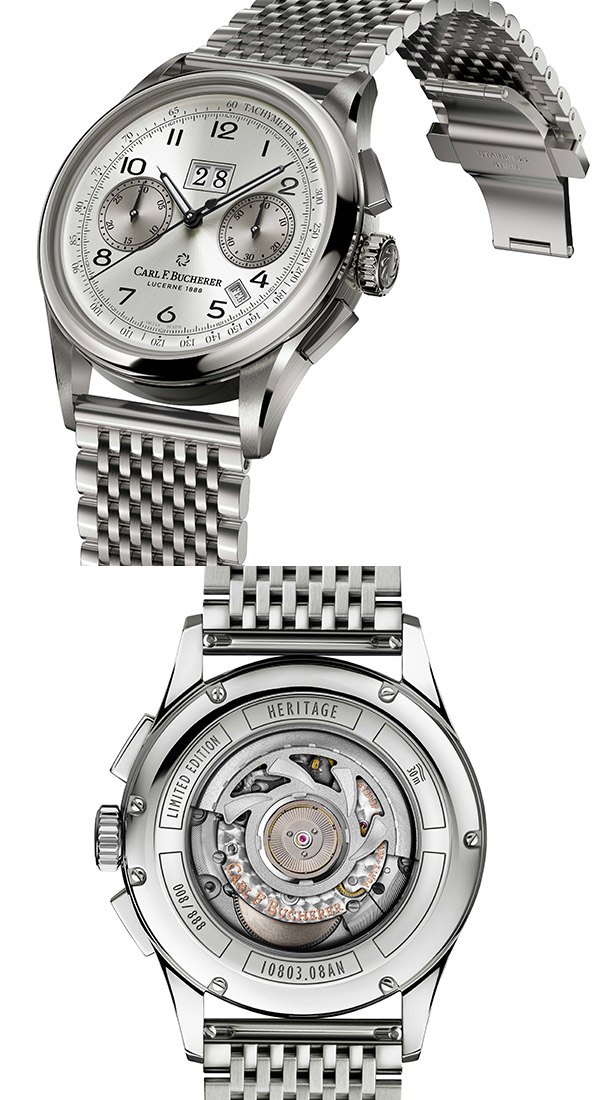 CARL F. BUCHERER(カール Ｆ. ブヘラ) 2024新作 ノスタルジックな時計を現代的にアップデート。カール F. ブヘラ「ヘリテージ バイコンパックス アニュアル」
