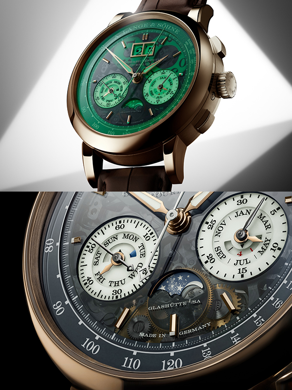 A. LANGE ＆ SÖHNE(A.ランゲ＆ゾーネ) 2024新作 卓越した時計製作技術の傑作。A.ランゲ＆ゾーネ「ダトグラフ・パーペチュアル・トゥールビヨン・ハニーゴールド “ルーメン”」