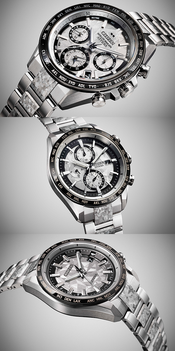 CITIZEN(シチズン) 2025新作 「シチズン アテッサ」で初となるデュラテクトプラチナを施した結晶チタニウム「Platinum Shine Collection」限定モデルが登場