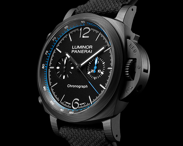 PANERAI(パネライ) 2023新作 パネライの定番「ルミノール クロノ」にカーボテック™ケースのモデルが登場