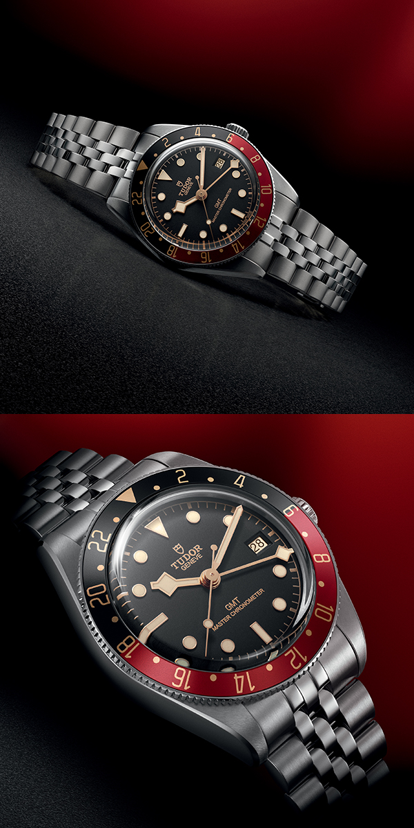 TUDOR(チューダー) 2026新作 世界を飛び回る挑戦者たちへ。チューダー「ブラックベイ 58 GMT」