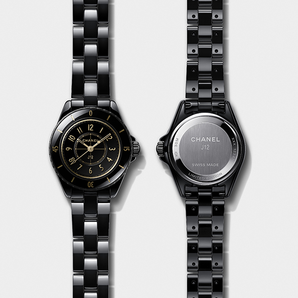 CHANEL(シャネル) 2026新作 シャネル「J12 GOLDEN BLACK キャリバー 12.1」「J12 GOLDEN BLACK 28MM」