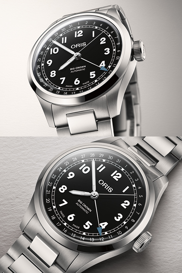 ORIS(オリス) 2026新作 黒への回帰。オリス「ビッグクラウン ポインターデイト」