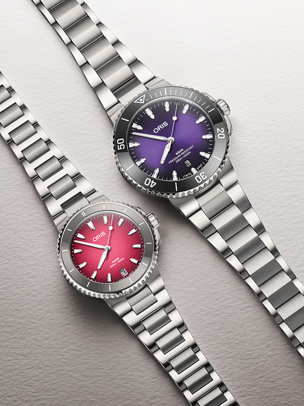 ORIS(オリス) 2025新作 ヘルシュタインの夏の鮮やかな色彩から着想をえた、ダイバーズウォッチが誕生。オリス「テイスト オブ サマー 2025コレクション」