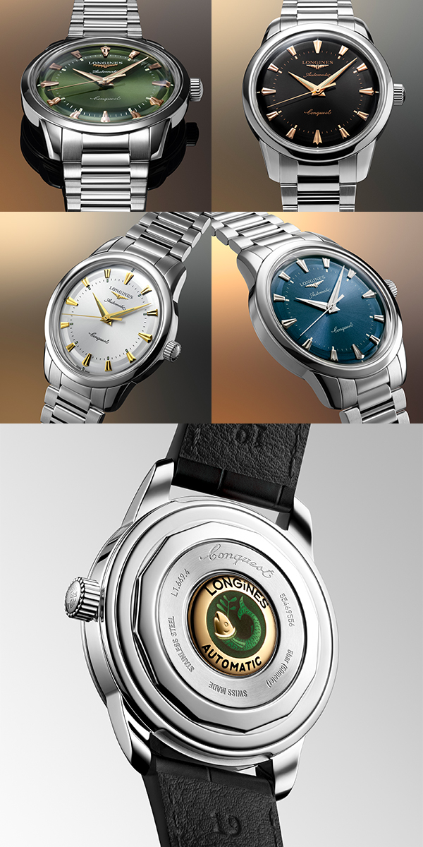 LONGINES(ロンジン) 2025新作 クラシカルな意匠が冴えるロンジン「コンクエスト ヘリテージ」コレクションより、ヴィンテージブラウンをはじめとした、バリエーション豊かな新製品が登場
