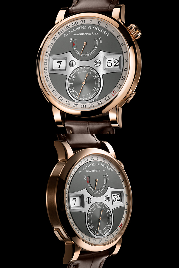 A. LANGE & SÖHNE(A.ランゲ&ゾーネ) 2025新作 温かみのある色合いが引き立てるエレガントなデジタル表示。A.ランゲ&ゾーネ「ツァイトヴェルク・デイト」