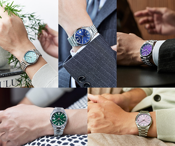 CITIZEN(シチズン) 2025新作 海外で人気の「TSUYOSA」から、⼩ぶりのケースサイズが魅⼒の37mmモデルが登場！！