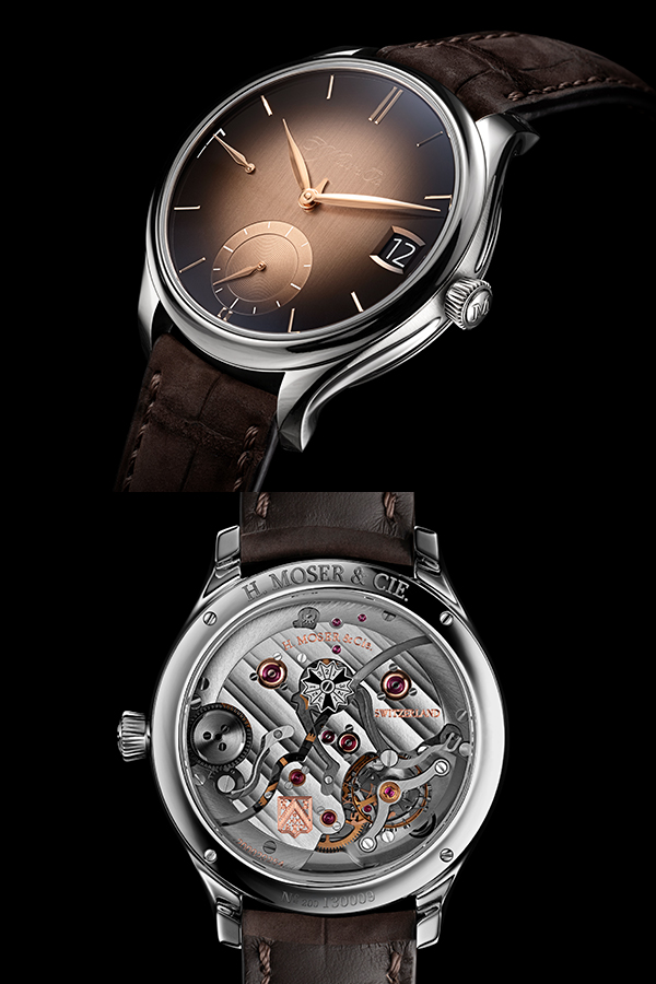 H.Moser & Cie.(H.モーザー) 2025新作 味わい深い、極上の新モデル。H.モーザー「エンデバー・パーペチュアルカレンダー スモークサーモン」