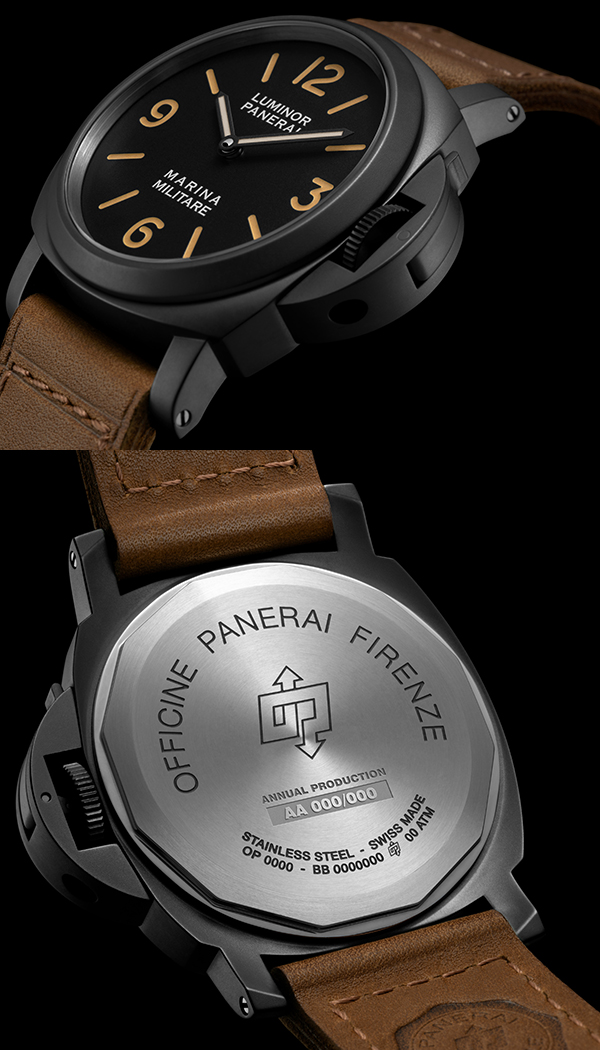 PANERAI(パネライ) 2025新作 メゾンの起源と秘密を探るエキシビション「時の深淵」開催を記念したモデルが登場。パネライ「ルミノール マリーナミリターレ」