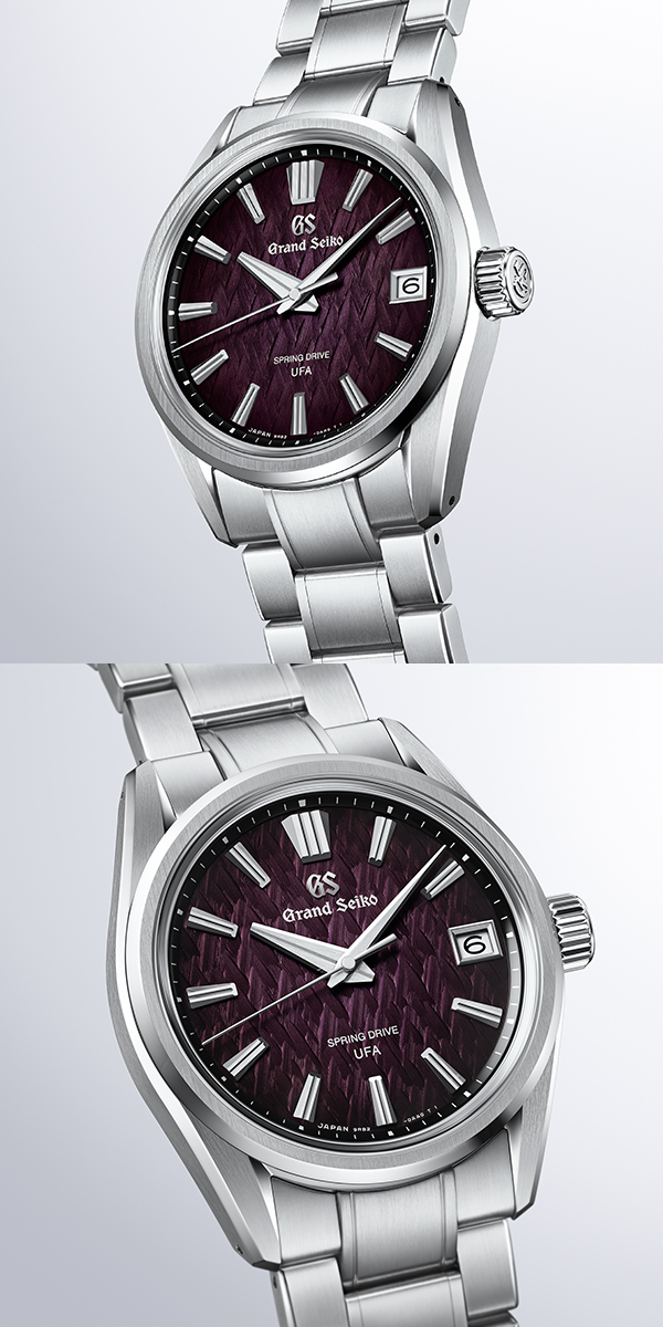 Grand Seiko(グランドセイコー) 2025新作 神秘的な夜明けの情景を映したダイヤル。グランドセイコー「Evolution 9 Collection スプリングドライブ U.F.A. 限定モデル」