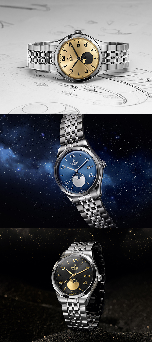 TUDOR(チューダー) 2025新作 ブランド初となるムーンフェイズ表示機能を搭載した「チューダー 1926 ルナ」が登場