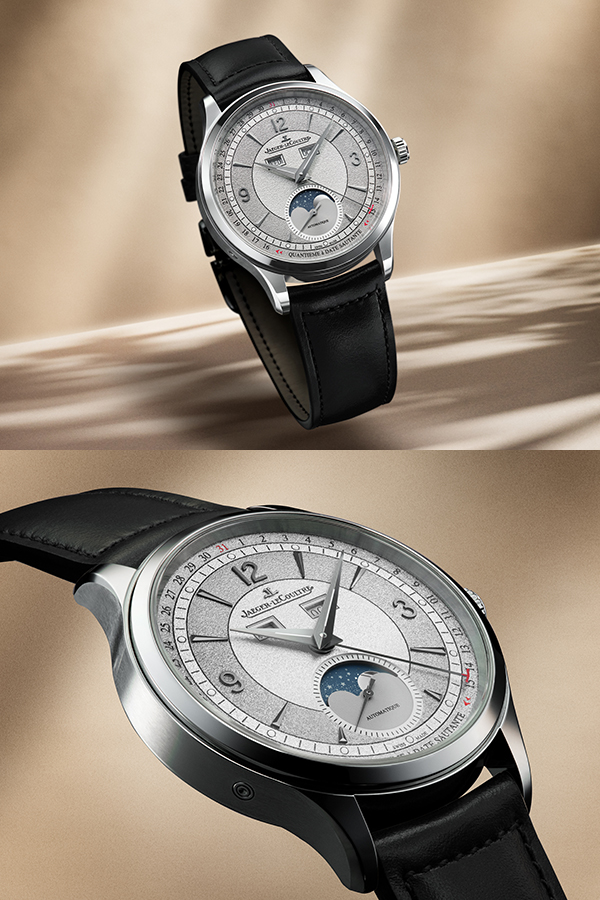 JAEGER-LECOULTRE(ジャガー・ルクルト) 2025新作 2色のグレーを組み合わせた新しいグレイン仕上げダイヤル。ジャガー・ルクルト「マスター・コントロール・カレンダー」