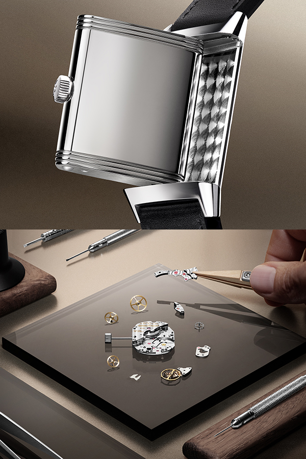 JAEGER-LECOULTRE(ジャガー・ルクルト) 2025新作 1931年のオリジナル・レベルソにオマージュを捧げつつ新たなギョーシェ彫りを表現した新解釈。ジャガー・ルクルト「レベルソ・クラシック・モノフェイス スモールセコンド」