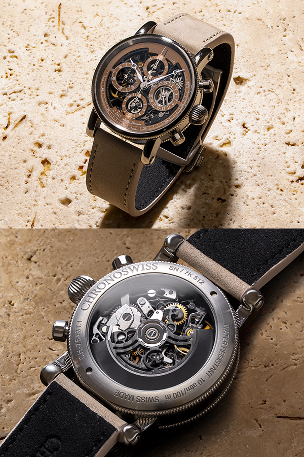 CHRONOSWISS(クロノスイス) 2025新作 スケルトン・クロノグラフの30年にわたる熟練の技。クロノスイス「オーパス クロノグラフ ダカール」