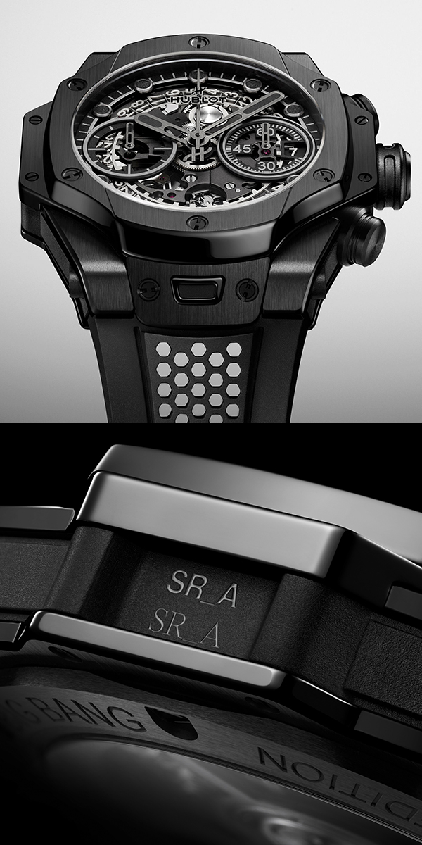 HUBLOT(ウブロ) 2026新作 ウブロとサミュエル・ロスが初の「ビッグ・バン ウニコ SR_A by サミュエル・ロス オールブラック」を発表