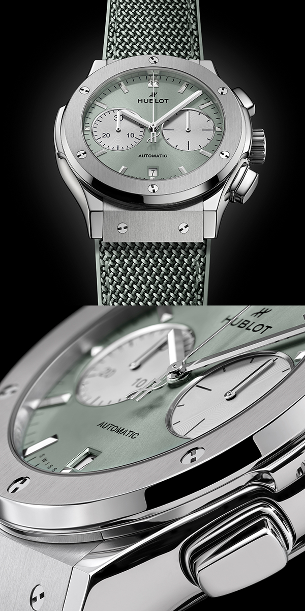 HUBLOT(ウブロ) 2026新作 ウブロ、セージグリーンの新作「クラッシック・フュージョン」3モデルを発表
