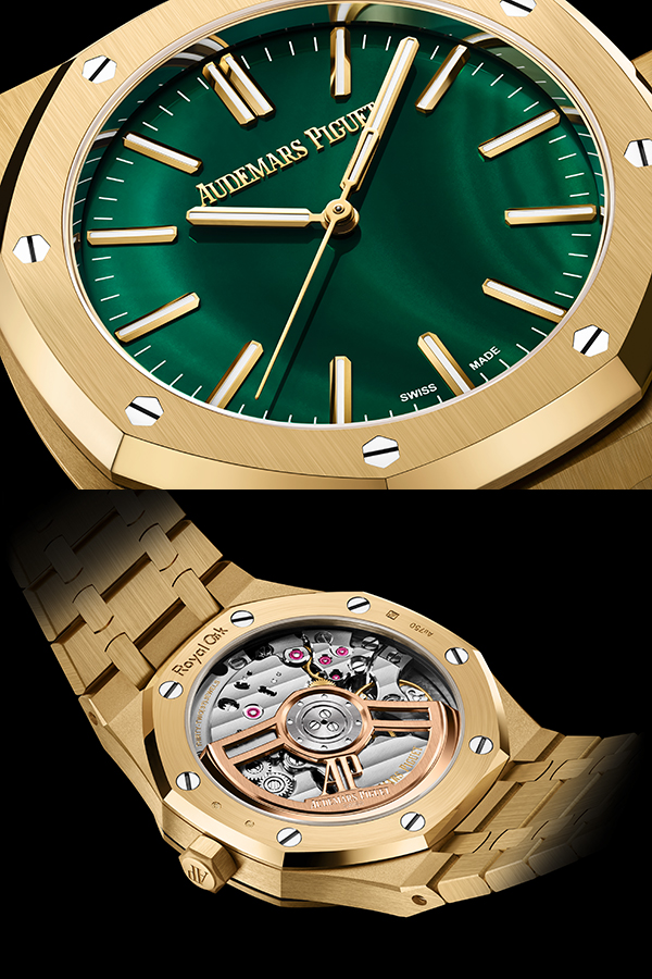 AUDEMARS PIGUET(オーデマ ピゲ) 2026新作 オーデマ ピゲ「ロイヤル オーク オートマティック」より37mmと41mmのマラカイトダイヤルモデルが登場