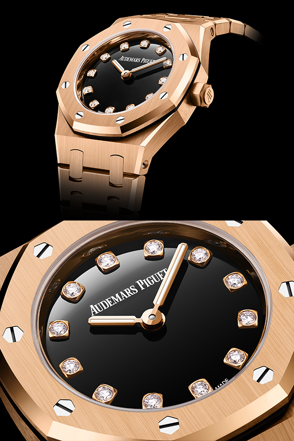 AUDEMARS PIGUET(オーデマ ピゲ) 2026新作 オーデマ ピゲ「ロイヤル オーク ミニ クォーツ」にストーンダイヤルの新作2モデルが登場