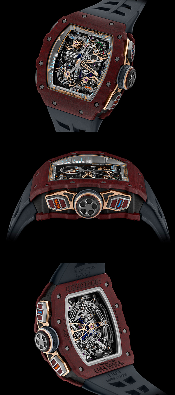 RICHARD MILLE(リシャール・ミル) 2026新作 前代未聞の革新的技術。リシャール・ミル「RM 41-01 トゥールビヨン サッカー」