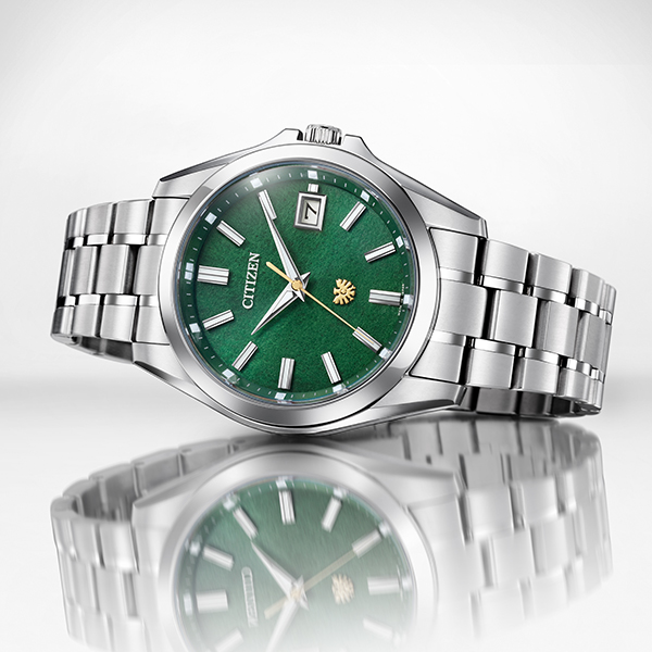 The CITIZEN(ザ・シチズン) 2026新作 ザ・シチズン「エコ・ドライブ 50周年限定モデル」。初めての草木染緑和紙文字板モデルが登場