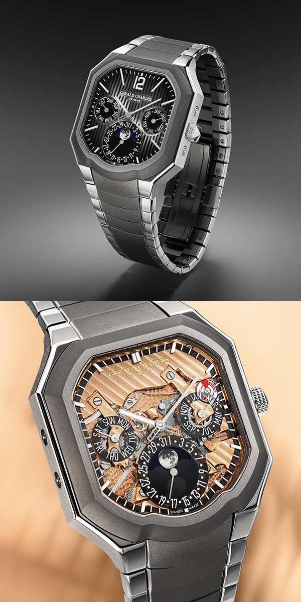 GERALD CHARLES(ジェラルド・チャールズ) 2026新作 自社製の驚異的なパーペチュアルカレンダーを搭載した「マスターリンク」。ジェラルド・チャールズ「マスターリンク パーペチュアルカレンダー」
