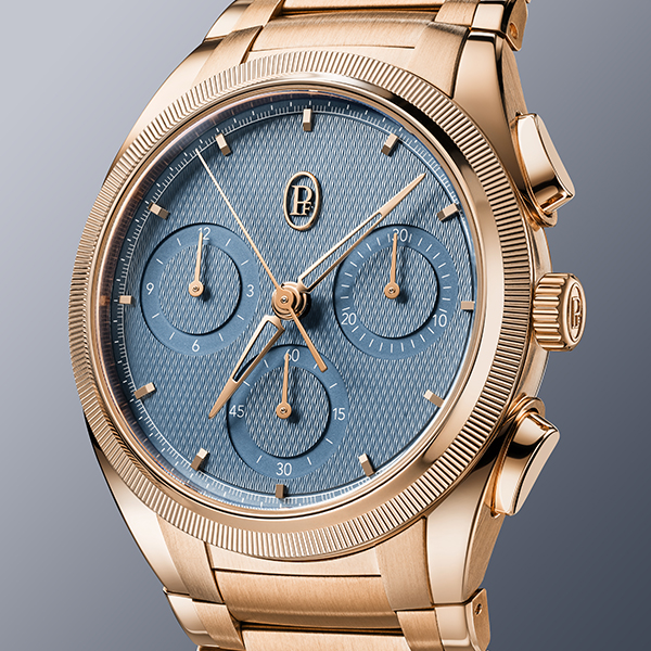 PARMIGIANI FLEURIER(パルミジャーニ・フルリエ) 2026新作 光で研ぎ澄まされるパフォーマンス。パルミジャーニ・フルリエ「トンダ PF クロノグラフ ノーデイト ミネラルブルー 」