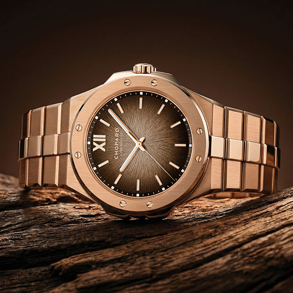CHOPARD(ショパール) 2026新作 エシカルゴールド、“シェイド オブ ウッド”ブラウン文字盤、クロノメーター精度、そして卓越した仕上げ。ショパール「アルパイン イーグル 41 XP CS ローズゴールド」