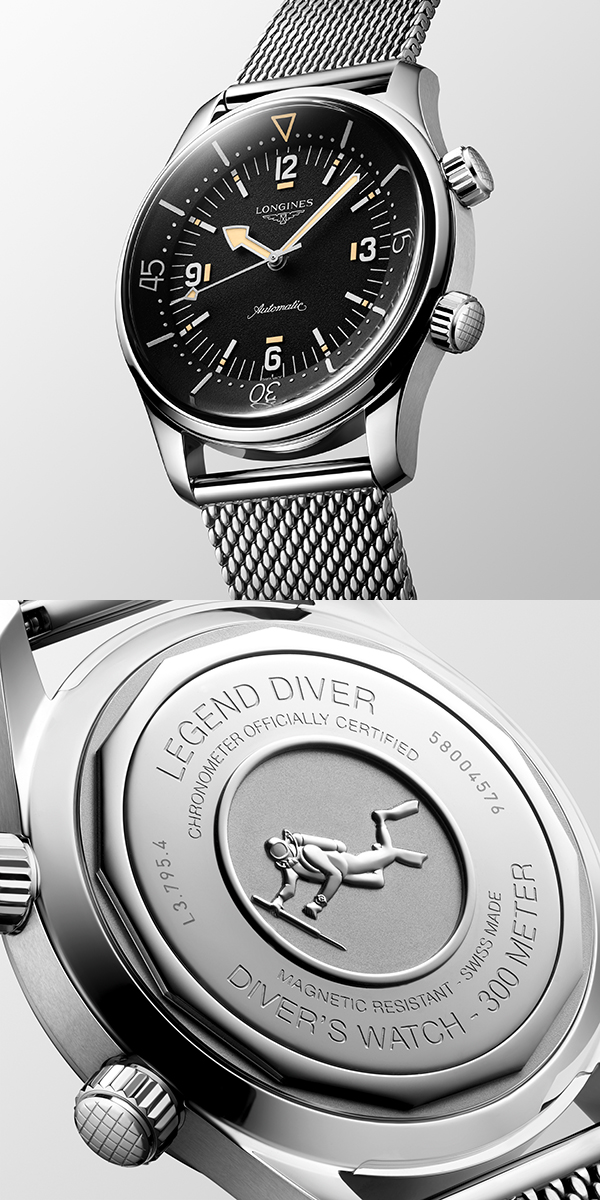 LONGINES(ロンジン) 2026新作 1959年製の歴史的ダイバーズウォッチを完全に復刻した「ロンジン レジェンドダイバー 59」が誕生
