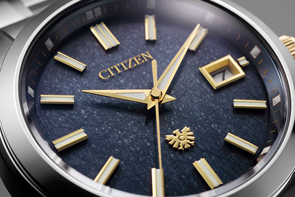 The CITIZEN(ザ・シチズン) 2026新作 ザ・シチズンより、日本の伝統色「勝色（かちいろ）」を採用した藍染和紙文字板の限定モデルが登場