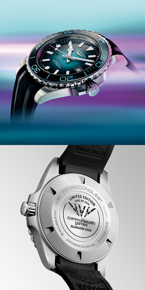 LONGINES(ロンジン) 数量限定モデル「ハイドロコンクエスト コモンウェルスゲームズ」が「ロンジン 表参道 ポップアップ ～ハイドロコンクエスト コンセプトストア～」で2026年6月6日(土)から国内先行発売開始