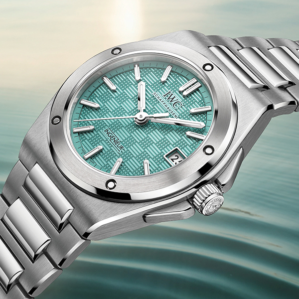 IWC(アイ・ダブリュー・シー シャフハウゼン) 2026新作 IWC「インジュニア・オートマティック 35」に、鮮やかなプール・カラーの文字盤が登場