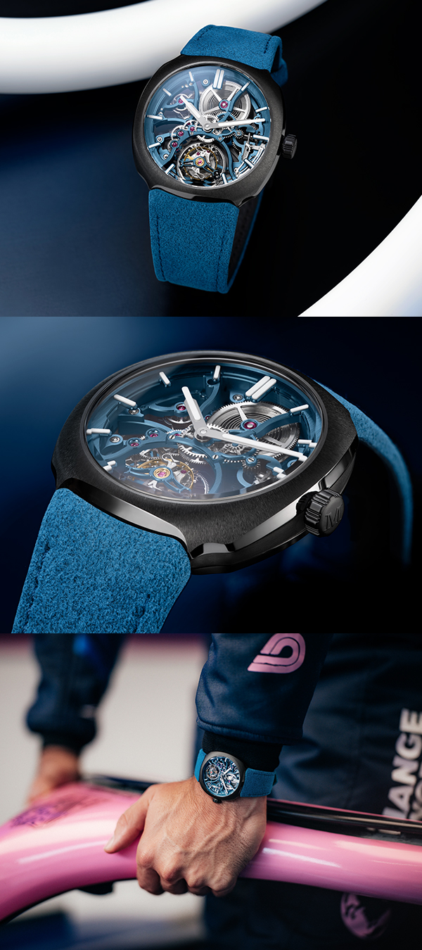 H.Moser & Cie.(H.モーザー) 2026新作 新たな章、新たな素材。H.モーザー「ストリームライナー・トゥールビヨン スケルトン セラミック アルピーヌ リミテッドエディション」